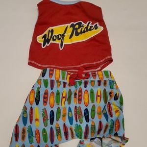 Dog beach outfit
